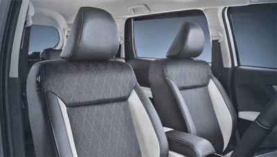 New Fabric & Leather Combination Seat All New Veloz 