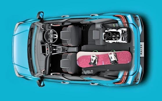 Interior Toyota Raize GR Sport