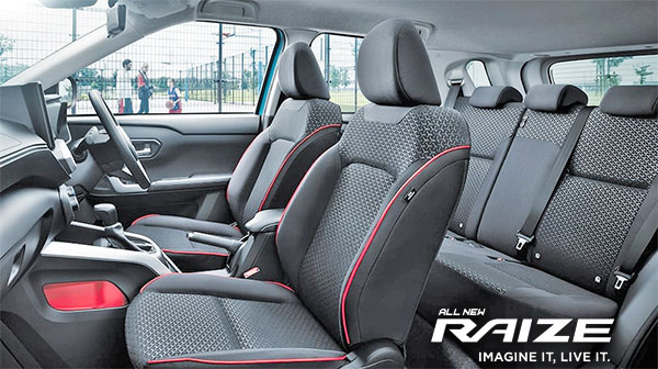 Interior Kabin Toyota Raize GR Sport
