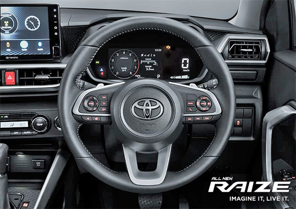 Steering Toyota Raize GR Sport