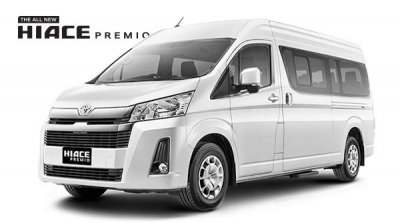 White Putih New HiAce Premio