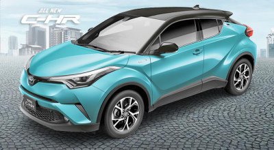 Green Metallic With Sporty Black Roof / Black Top New C-HR