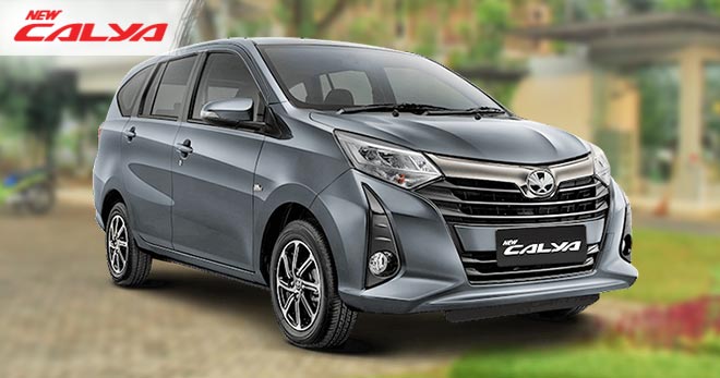 Grey Metallic Toyota New Calya